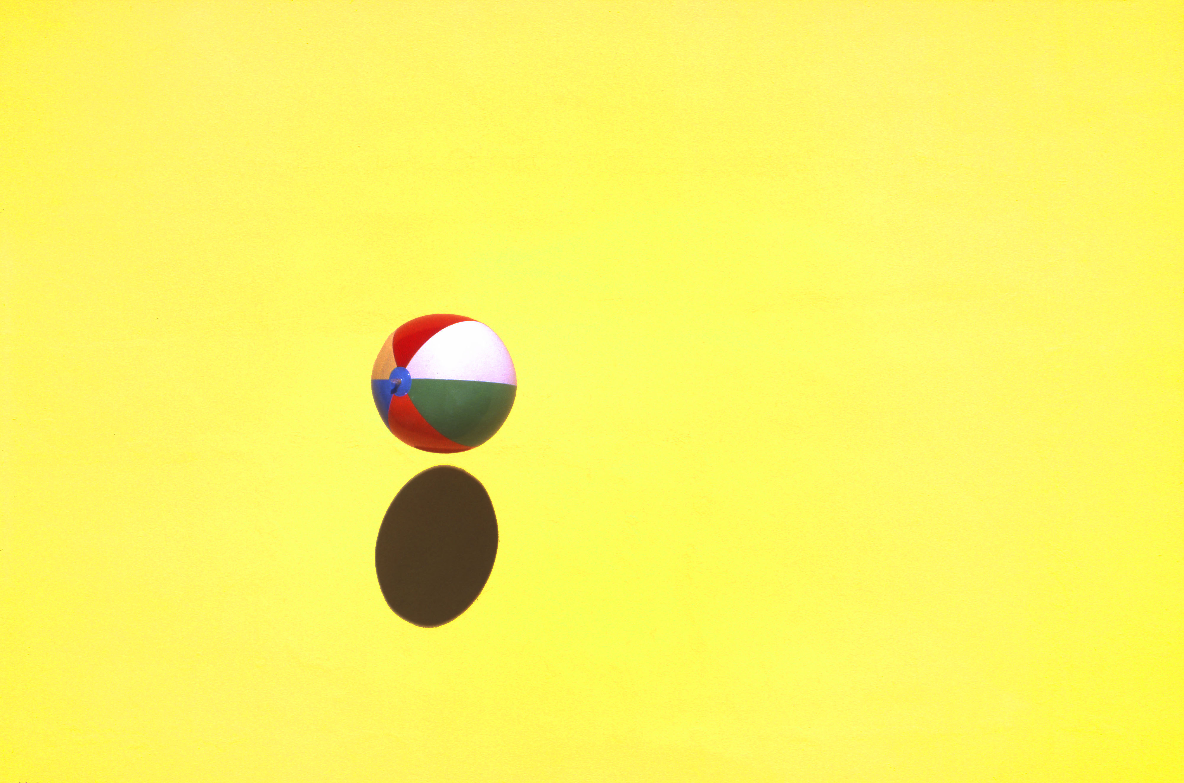 Form and Substance: Yellow Wall and Ball by Steven Edson
