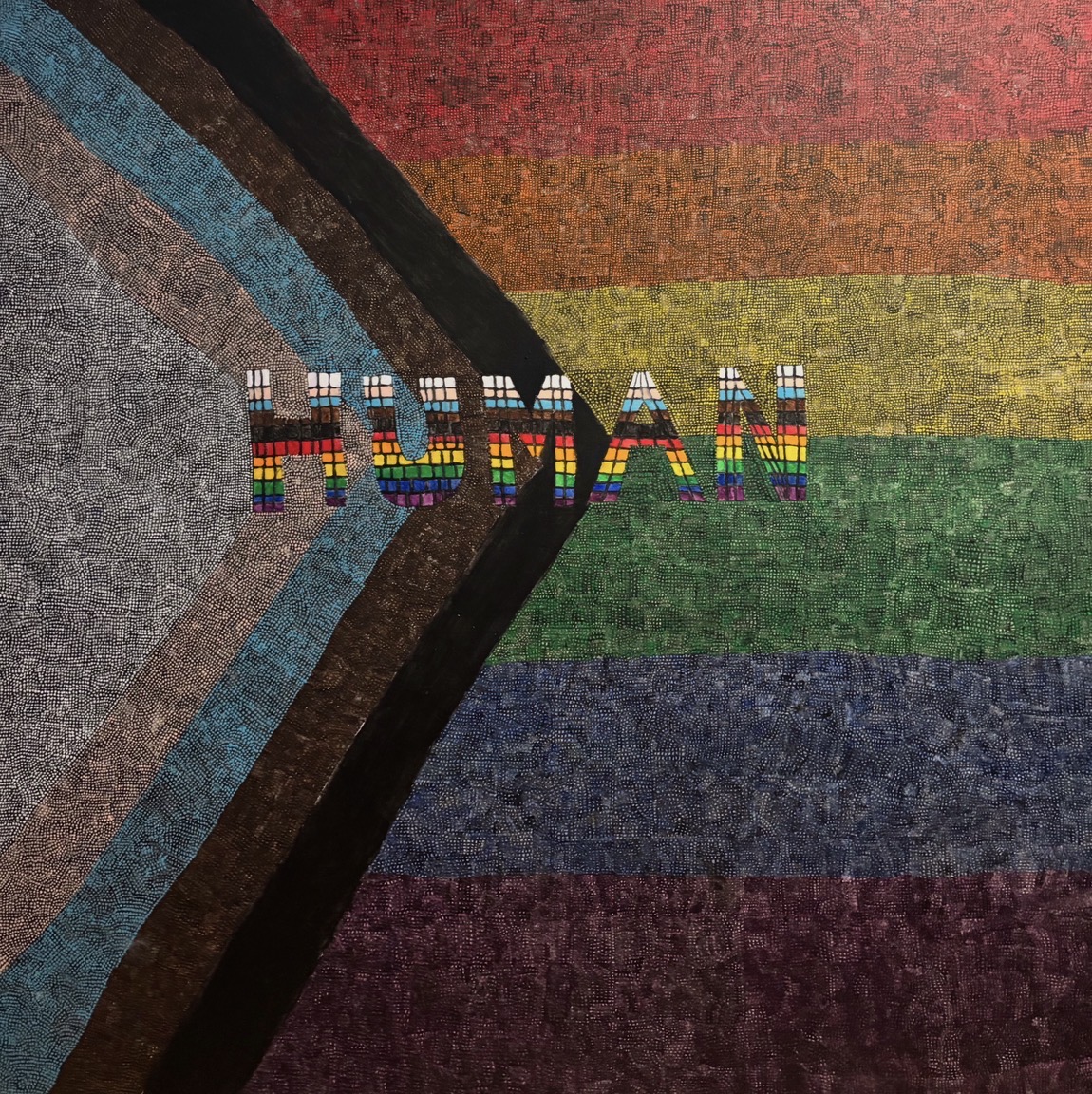 Progress Pride We are Human By Dan Foran